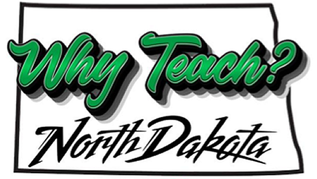 Why Teach? North Dakota Logo
